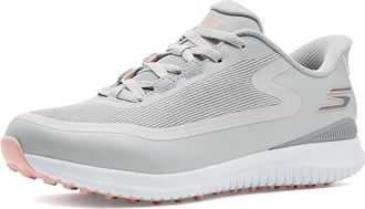 Skechers Flight Slip-In Spikeless Golf Shoes Womens Golf Shoes Gray : 8.5 C - Wide, Synthetic