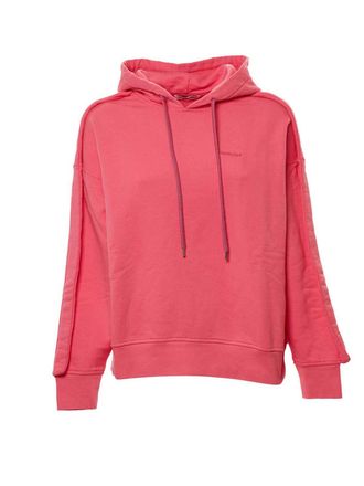 AMBUSH Embroidered logo hoodie in pink