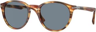 Persol Po 3152S Zonnebril - Heren - Zonnebrillen - Bruin - 52 MM - Accessoires