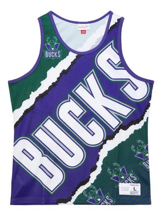 Mitchell & Ness x Milwaukee Bucks Jumbotron 2.0 sleeveless vest - Purple