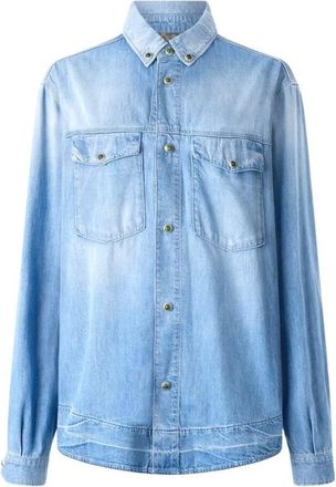 Roberto Cavalli Hombre, Camisas, Azul, Talla: M