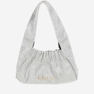 Patou le Biscuit Satin y Rhinestone Bag