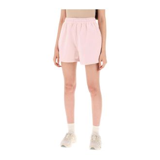 Rotate ROTATE Birger Christensen, Short Shorts, female, Pink, Size: XS Pink Relaxed Fit Shorts