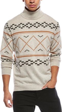 Brodie Fairisle Wool & Cashmere-Blend Turtleneck Sweater
