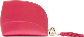 Genny tassel-detailing clutch bag - Pink