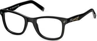 Dsquared2 Eyewear square-frame logo glasses - Black