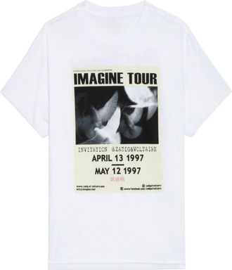 Zadig&Voltaire Tommer T-shirt - women - Organic Cotton - L - White