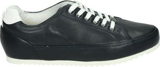 Hassia Blauwe Lage Sportieve Damesschoenen - Dames - Sneakers - Blauw - 41 EU - Leer - Schoenen