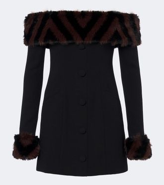 Retrof&ecirc;te Retrof&ecirc;te Elspeth off-shoulder minidress