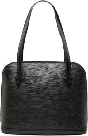 Louis Vuitton Pre-owned Lussac - Dames - Vintage Schoudertas - Zwart - ONE Size - Vintage