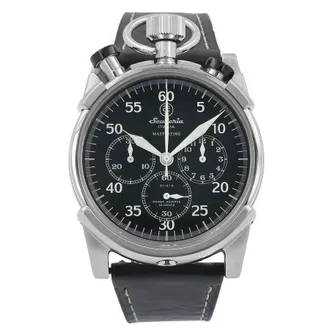 CT SCUDERIA Pre-owned CT Scuderia Scuderia Mastertime Black Dial Mens Watch CT-013