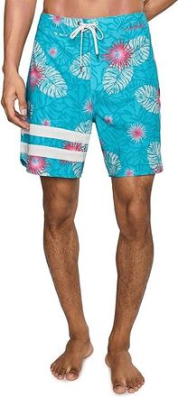 Hurley Oaxaca Volley Swim Shorts Mens Swimwear Bright Blue : MD (32-33 Waist), Elastane/Polyester