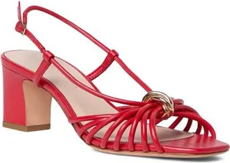 Loeffler Randall Minna Slingback Sandal in Red at Nordstrom, Size 11.5