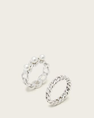 AllSaints Rue Chain Ring