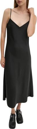 2nd Day Maxi Jurken - Dames - Casual kleedjes - Zwart - XS - Polyester - Kleedjes