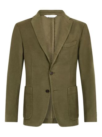 Boglioli single-breasted blazer - Green
