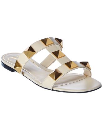 Valentino Roman Stud Leather Sandal