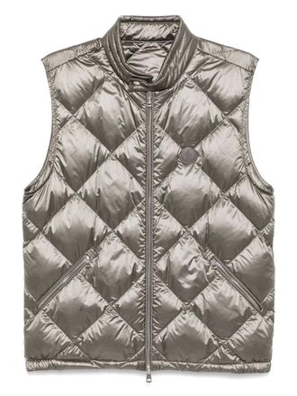 Moncler Diamnd gilet - men - Polyimide - 4 - Grey
