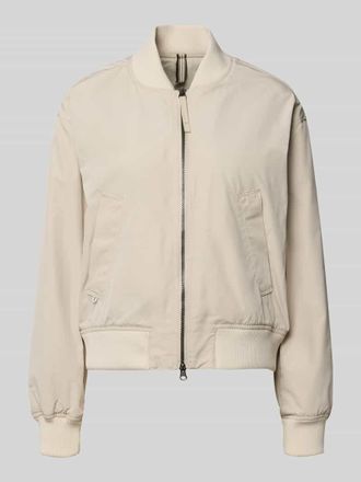 Camel Active Regular Fit Jacke mit Stehkragen in Sand, Gr&ouml;&szlig;e 34