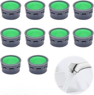 OEM Juego De 10 Piezas Para Aireador De Grifo: Incluye Junta, Filtro, Limitador, Accesorios De Ba&ntilde;o, Cartucho De Filtro Y Repuestos Para Ba&ntilde;o
