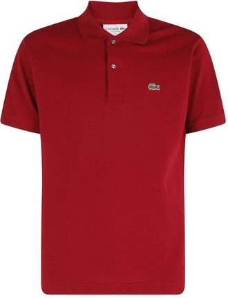 Lacoste L.12.12 Polo - Heren - Polos - Rood - S - Katoen - Tops