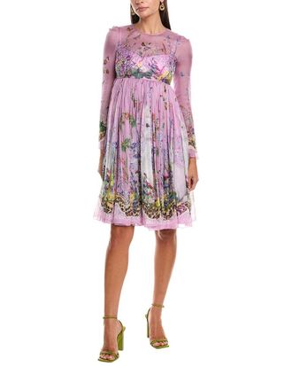 Dolce & Gabbana Silk Midi Dress