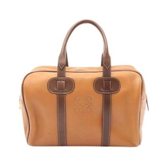 Loewe Pre-owned Handbags, female, Brown, Size: ONE SIZE Pre-owned Tote Bag