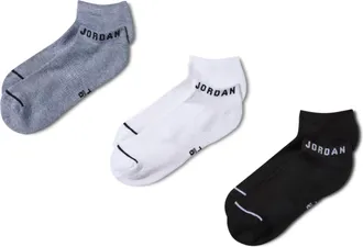 Nike Jordan Everyday No-Show Socks (3 Pairs) in Multicolor | DX9656-911