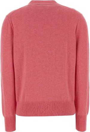 Isabel Marant Womens Karina Cardigan Pink Cotton Laine