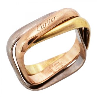 Cartier Yellow Gold (18K) Pink Gold (18K) White Gold (18K) Band Ring (Pre-Owned)