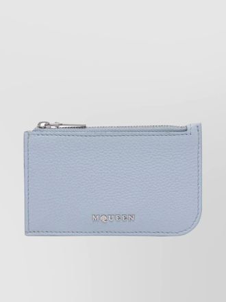 Alexander McQueen leather card holder