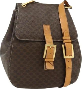 Celine Pre-owned Backpacks, female, Brown, Size: ONE SIZE Pre-owned Vintage Shoulder Bag