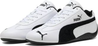 Puma Speedcat LTHR Unisex Trainers, white black, 10 UK