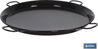 cofan Cofan Paellera Acero Esmaltada &Oslash;80cm (4 Asas), Paellera Fabricada En Acero Esmaltado Con 4 Asas, En Formato Tradicional. Disponemos Varias De Medidas 