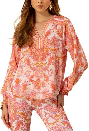 Hale Bob Silk Chaya Blouse