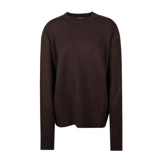 Frankie Shop Round-neck Truien - Dames - Ronde hals truien - Bruin - L - Truien & Vesten