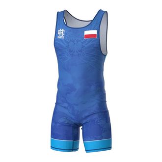 OEM Maillot De Lucha Libre Masculino Polonia 2026 Talla S Azul