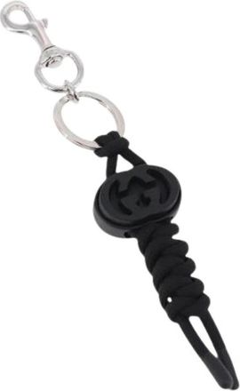 Gucci Pre-owned Metal Key Holder - Dames - Vintage Accessoires - Zwart - ONE Size - Vintage