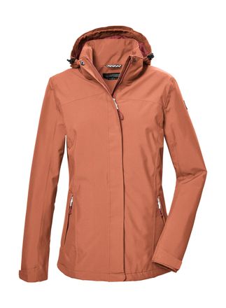 Killtec Outdoorjacke KILLTEC KOS 26 WMN JCKT, Damen, Gr. 40, rot (lachs), Obermaterial: 100% Polyester;Futter: 100% Polyester, Jacken Outdoorjacke, Funktionsj