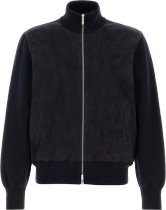 Ferragamo Bomberjack - Heren - Bomber jackets - Blauw - L - Jassen