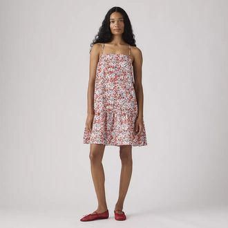 Levi's Korte jurk met bloemenprint, bandjes