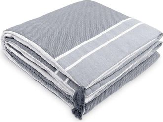 Febronie Edred&oacute;n algod&oacute;n gris medio 90x190