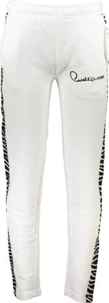 Cavalli Sportbroek - Heren - Sweatpants - Wit - L - Katoen - Broeken