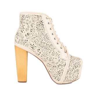 Jeffrey Campbell Dames, Schoenen, Beige, Maat: 36 EU Synthetisch