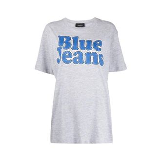 Dsquared2 Dames, Tops, Grijs, Maat: XS