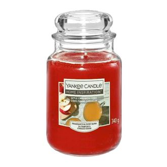 Yankee Candle Company Apple Cinnamon Cider, candela in giara grande Yankee Candle