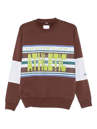 Napapijri x Martin Rose Lamont sweatshirt - Bruin