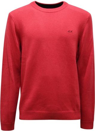 Sun 68 Truien & Vesten, Heren, Rood, L, Wol, Corallo Trui Warm L/S