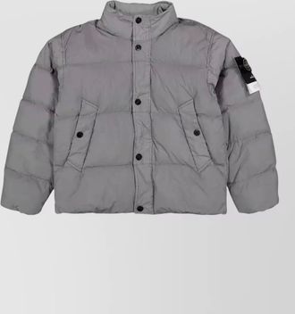 Stone Island quilted down padded coat