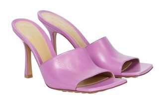 Bottega Veneta Leather Padded Mules Size 38.5